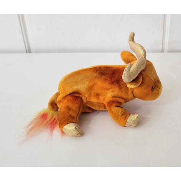 TY Beanie Baby Zodiac Ox, 2000 - Picture 2 of 4
